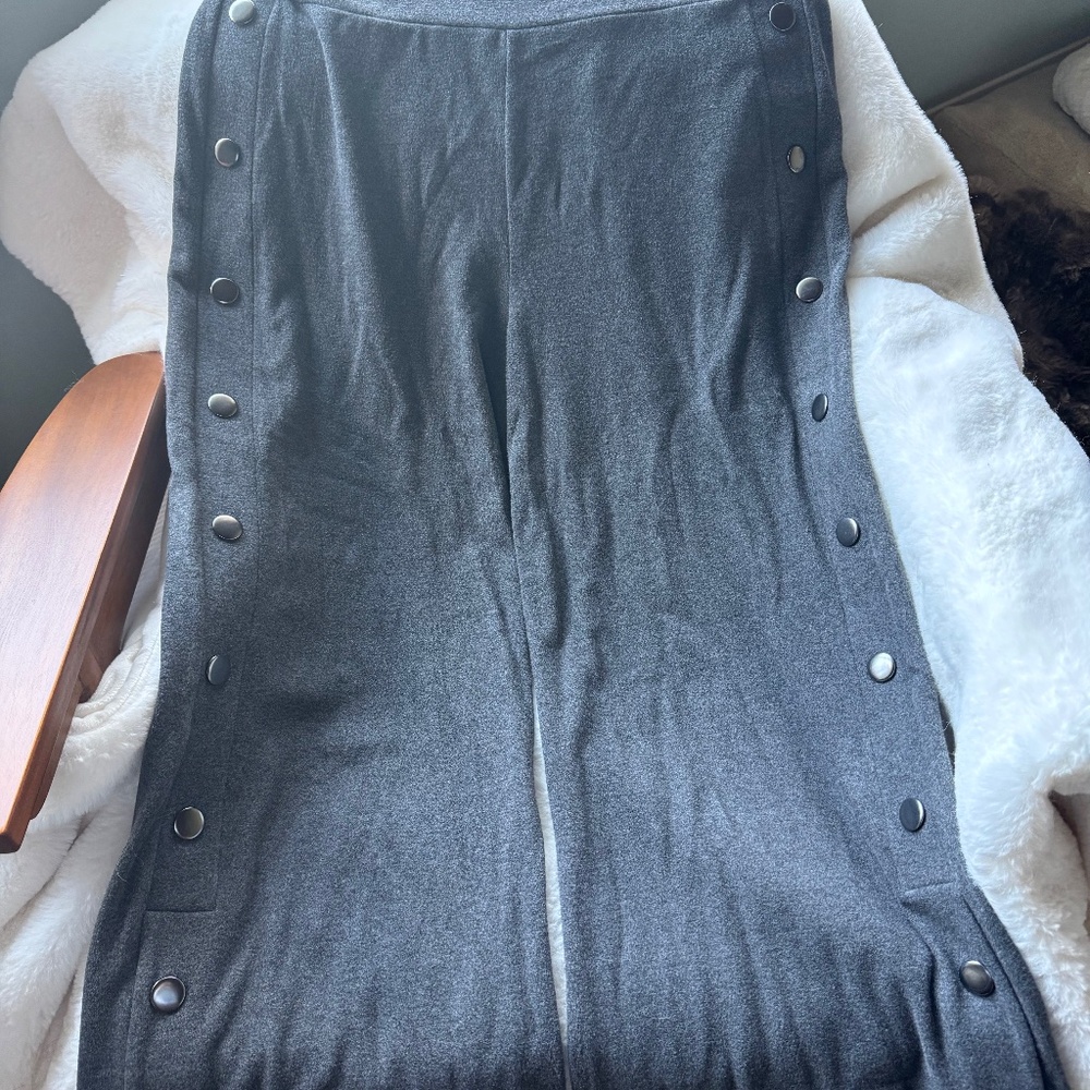 Cabi snap crop pant